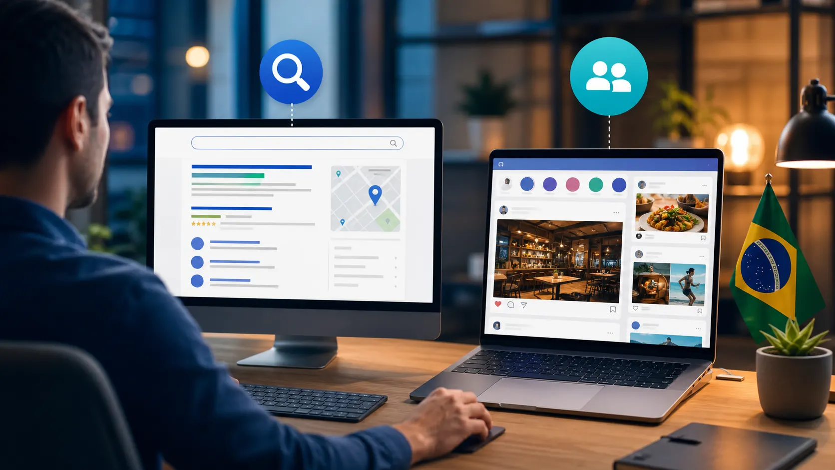 Google Ads e Meta Ads para empresas no Rio Grande do Sul