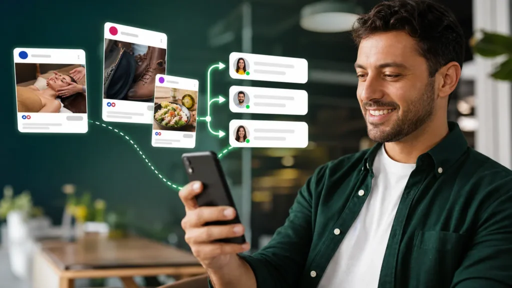 Meta Ads para WhatsApp no Facebook e Instagram